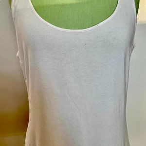 WHBM white knit tank Size Medium